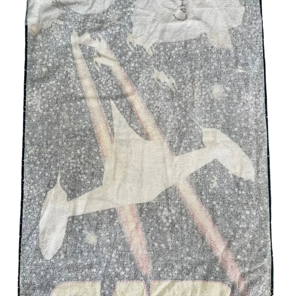 Vintage Star Wars Beach Towel Naboo N1 Starfighter Trade Federation Battleship